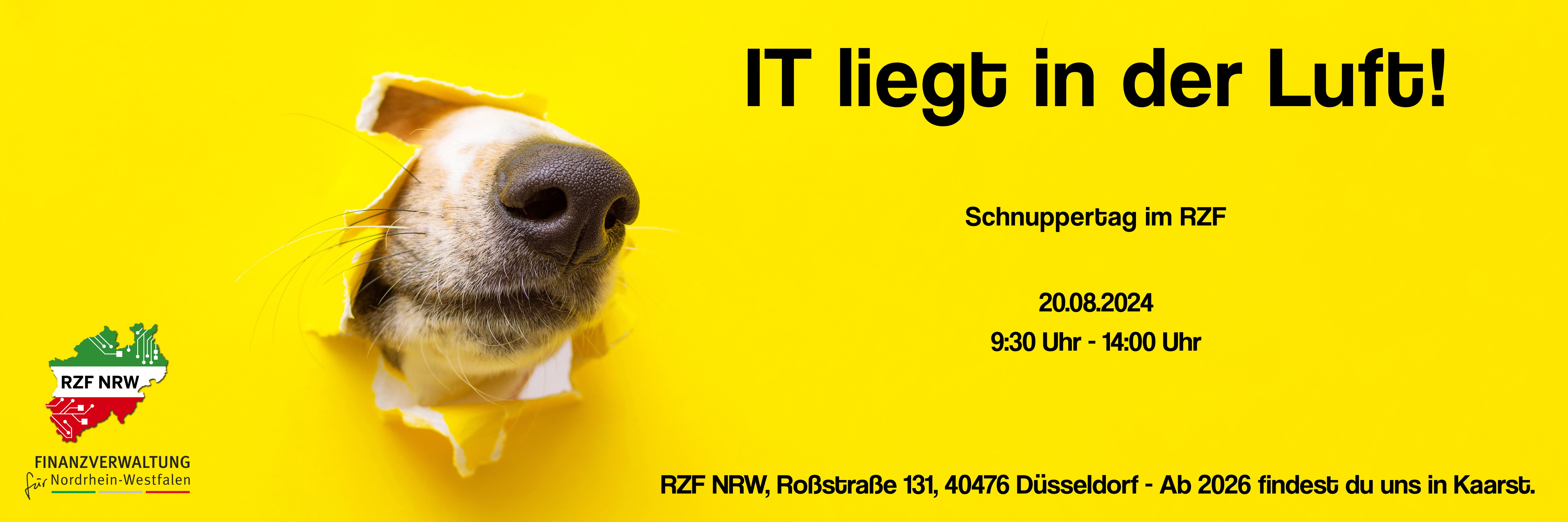 Schnuppertag im RZF - IT liegt in der Luft!