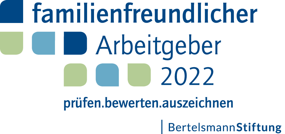 Bertelsmannstiftung Zertifikat als familienfreundlicher AG
