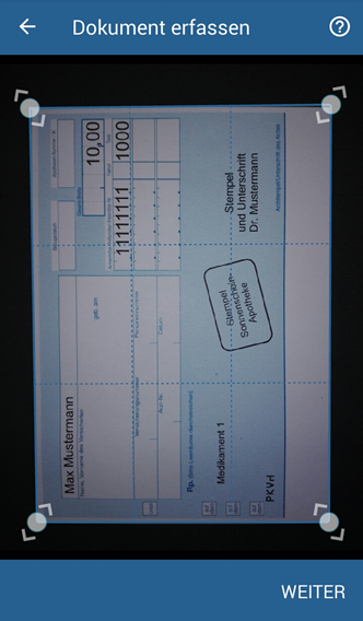 Beihilfe App Schritt 18
