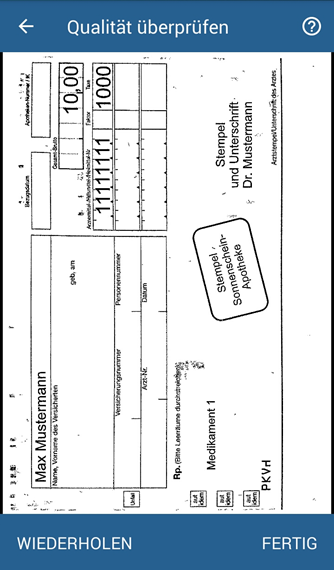 Beihilfe App Schritt 19