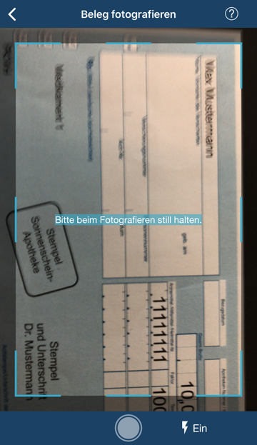 Beihilfe App Schritt 28
