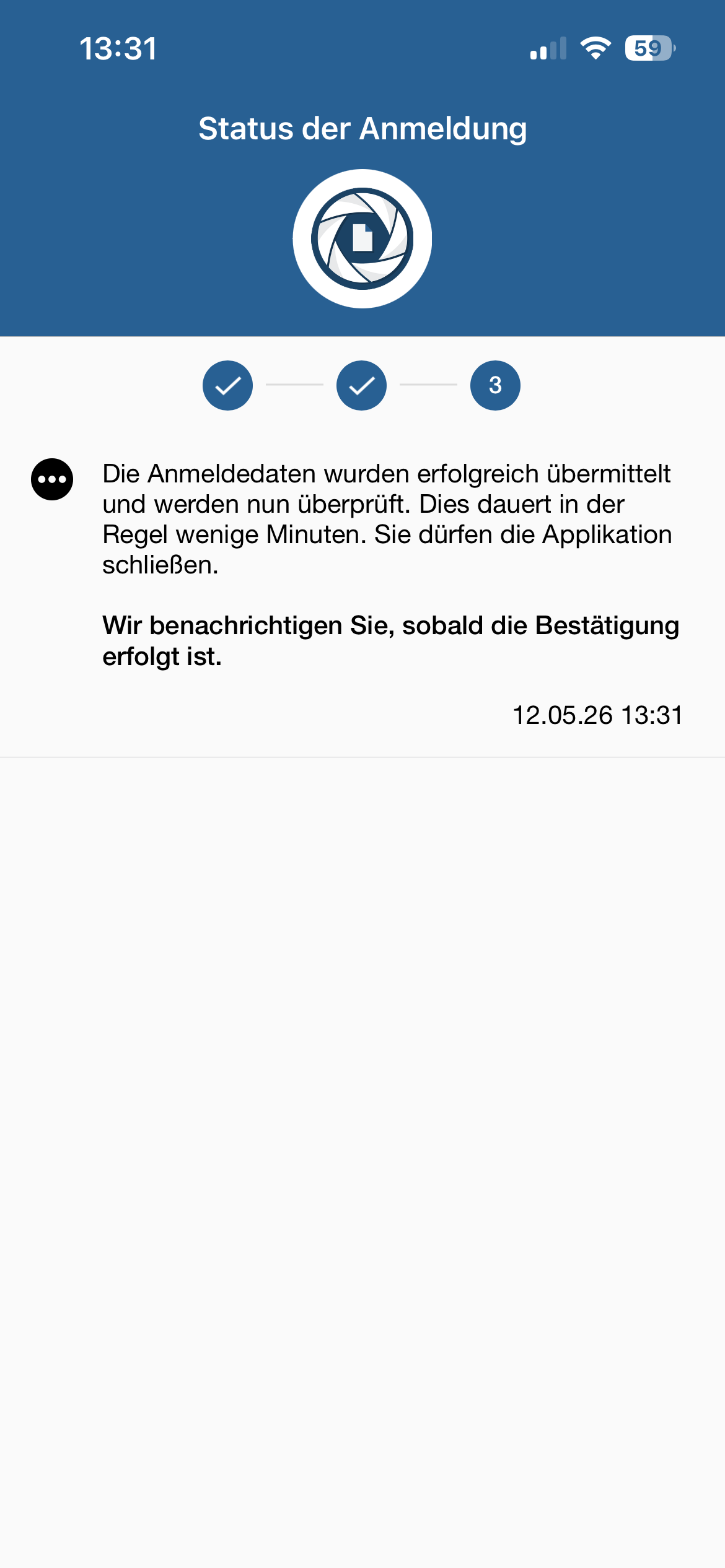 Zweiter Screenshot aus Schritt 2 Auswahl Passwort