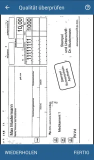 Beihilfe App Schritt 19