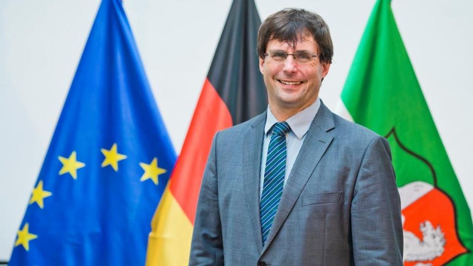 Dr. Marcus Optendrenk, Minister der Finanzen des Landes Nordrhein-Westfalen 