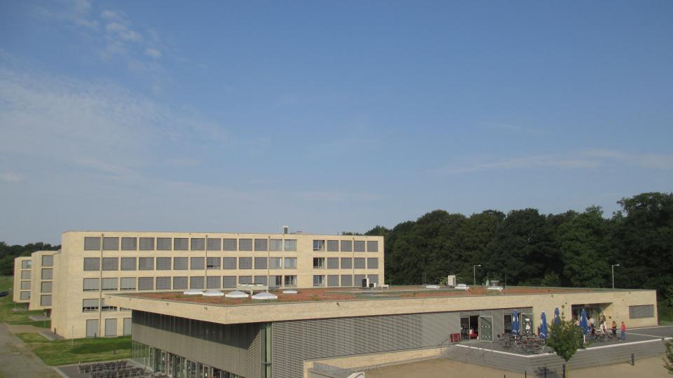 Blick auf die Landesfinanzschule in Wuppertal