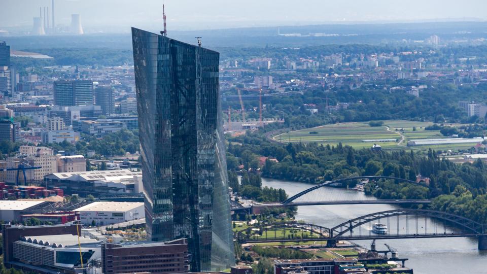 EZB-Gebäude in Frankfurt 