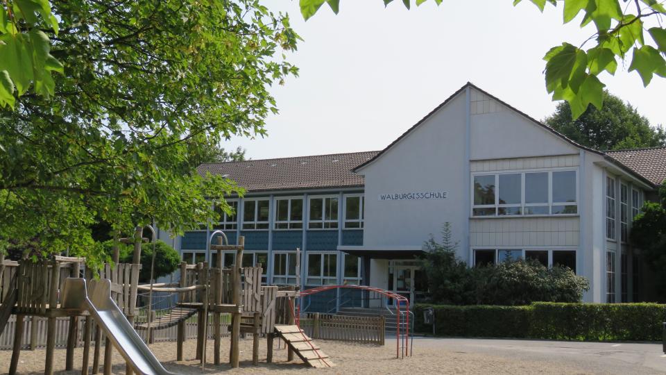 Walburgisschule Werl Schulhof